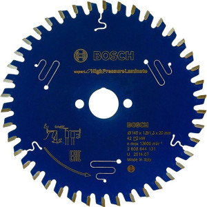 Пиляльний диск Bosch Expert for High Pressure Laminate 140×1,8×20, 42 HTLCG