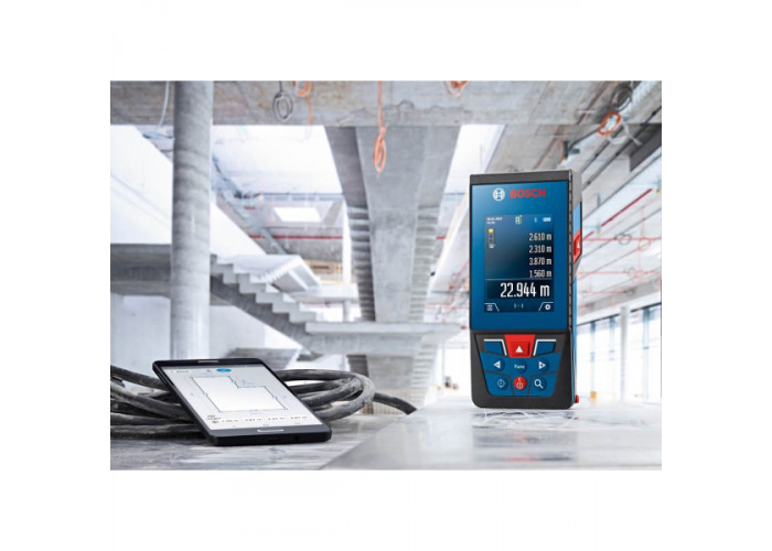 Лазерний далекомір Bosch Professional GLM 100-25 C з чохлом, штативом BT 150