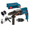 Перфоратор Bosch GBH 2-28 F Professional в чемодані з ШЗП, з насадкою пиловидалення GDE 16 Plus