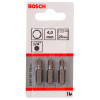 Біти Bosch Extra Hard HEX 4 мм, 25 мм, 3 шт