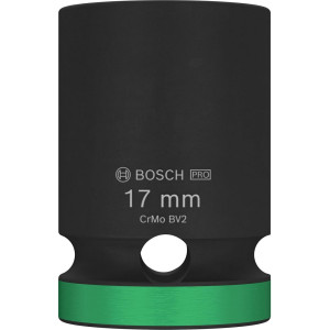 Ударна торцева головка Bosch Pro Impact Socket Standard 1/2, 17х38 мм