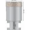 Алмазне свердло Bosch PRO Ceramic dry 35x35xM14