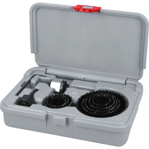 Набір пильних вінців Bosch Wood and Drywall arbored 22-68х20 мм, центрувальне свердло, 14 шт