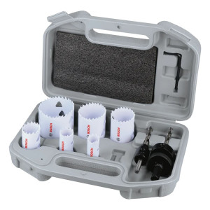 Набір коронок Bosch Multi Material Threaded 19-57х40 мм, 9 шт