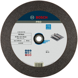 Круг відрізний Bosch PRO Metal 305×3.6×20 мм