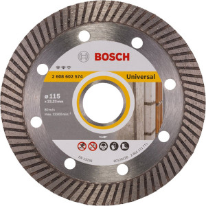 Алмазний круг Bosch Expert for Universal Turbo 115x22.23x2x12 мм