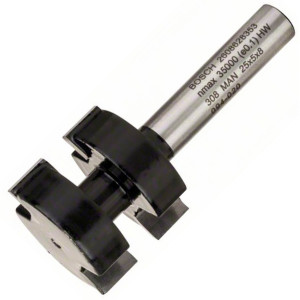 Фреза гребнева Bosch 8 мм, 25×5×58 мм