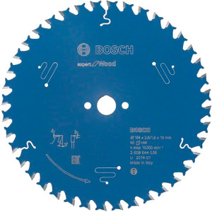 Пиляльний диск Bosch Expert for Wood 190×2,6×30, 40 ATB