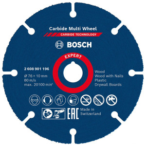 Круг відрізний Bosch Expert Carbide Multi Wheel 76x10 мм