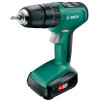 Дриль ударний Bosch UniversalImpact 18 в чемодані з 1 акб PBA 18V 1,5Ah W-A та з/п AL 1810 CV