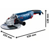 Угловая шлифмашина Bosch GWS 24-230 JZ Professional
