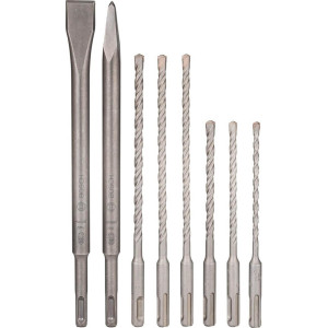Набір бурів і зубил Bosch PRO SDS plus-4C Set, 8 шт