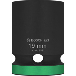 Ударна торцева головка Bosch Pro Impact Socket Standard 1/2, 19х38 мм