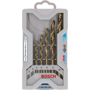 Набір свердел спіральних Bosch PRO Metal HSS-G Set, 2-8 мм, 7 шт