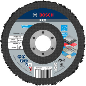 Круг зачисний Bosch N377 Best for Metal, 125×22,23 мм