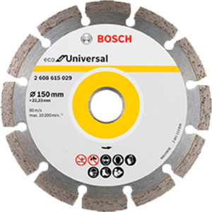 Алмазний круг Bosch ECO for Universal 150x22,23x2,1x7 мм, 10 шт