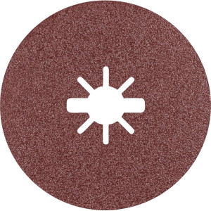 Шліфувальний круг фібровий Bosch X-Lock Expert R781 Prisma Ceramic, 125 мм, G80, 25 шт