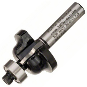 Фреза профильная B Bosch 8 мм, 8×12,4×54 мм, R4