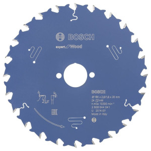 Пиляльний диск Bosch Expert for Wood 184х2.6/1.6х30 мм, 24 ATB