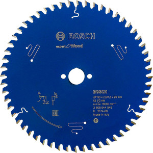 Пиляльний диск Bosch Expert for Wood 190×2,6×20, 56 ATB