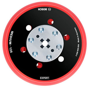 Опорна тарілка універсальна з отворами Bosch Expert Multihole, 125 мм, середньої жорсткості