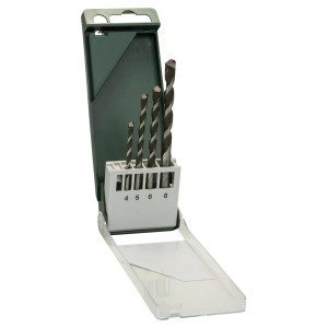 Набір свердел спіральних Bosch DIY, 4-8 мм, 4 шт