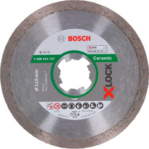 Алмазний диск Bosch X-Lock Standard for Ceramic 115x22,23x1,6x7 мм