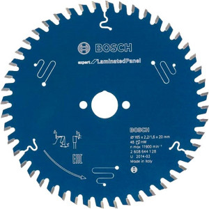 Пиляльний диск Bosch Expert for Laminated Panel 165×2,6×20, 48 ATB