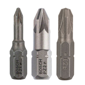 Набір насадок для загвинчування Bosch PZ1, PZ2, PZ3 XH, 25 мм