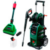 Мийка високого тиску Bosch AdvancedAquatak 150 з миючою щіткою Compact Brush