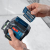 Лазерний лінійний нівелір Bosch GLL 80-33 G Professional з батарейками, тримачем LB 10 та аксесуарами