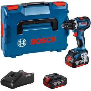 Акумуляторний дриль-шурупокрут Bosch GSR 18V-90 C Professional з 2 акб GBA 18V 5 Ah і з/п GAL 18V-40, в L-BOXX 136