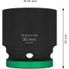 Ударна торцева головка Bosch Pro Impact Socket Standard 1/2, 30х43 мм