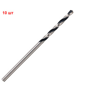 Сверло спиральное Bosch HSS-PointTeQ, 2х24х49 мм, 10 шт