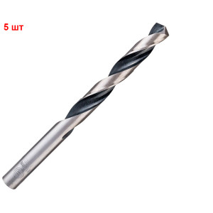 Сверло спиральное Bosch HSS-PointTeQ, 11.3х94х142 мм, 5 шт