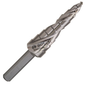 Сверло ступенчатое Bosch HSS, 9 ступ., 4-12 мм, 6 мм