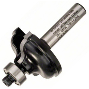 Фреза профильная А Bosch 8 мм, 11×14,3×57 мм, R4,8