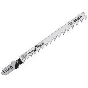 Пилка для лобзика Bosch по дереву T 101D, 4-5,2×100 мм, 5 шт