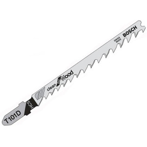 Пилка для лобзика Bosch по дереву T 101 D, 4-5,2×100 мм, 3 шт