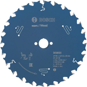 Пиляльний диск Bosch Expert for Wood 184х2.6/1.6х20 мм, 24 ATB