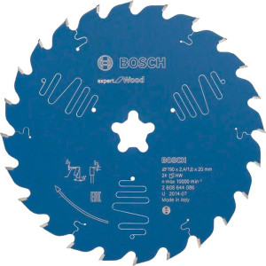 Пиляльний диск Bosch Expert for Wood 190×2,4, зірка, 24 ATB