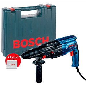Перфоратор Bosch GBH 240 F Professional в чемодані з набором 11 бурів