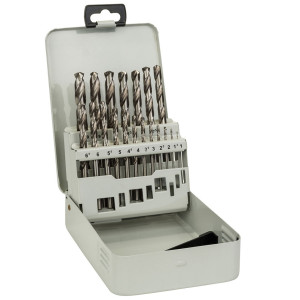 Набір свердел спіральних Bosch HSS-G DIN 338 135°, 1-10 мм, 19 шт