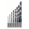 Набір свердел спіральних Bosch PRO Metal HSS-G Impact, 2-10 мм, 8 шт