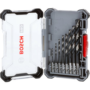 Набір свердел спіральних Bosch PRO Metal HSS-G Impact, 2-10 мм, 8 шт