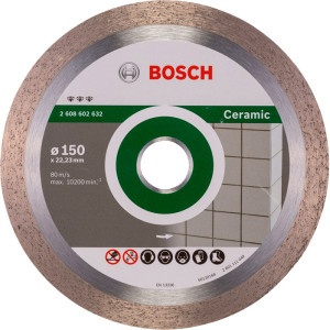 Алмазний круг по кераміці Bosch Best for Ceramic 150х22.23х1.9х10 мм