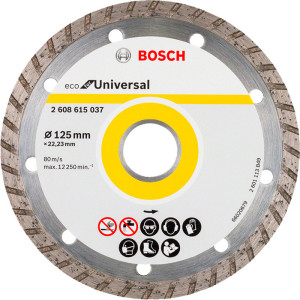 Алмазний круг Bosch ECO Universal Turbo 125x22,23x2,4x7 мм