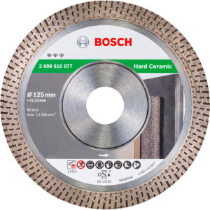 Алмазний диск Bosch Best for Hard Ceramic 125х1,4х22,23х10 мм