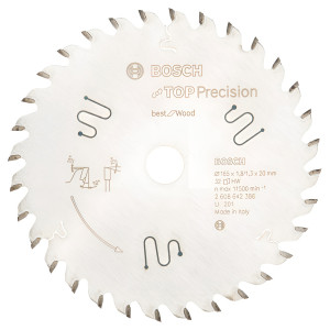 Пиляльний диск Bosch Top Precision Best for Wood 165х20х1.8 мм, 32Т