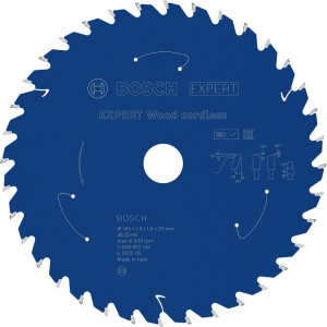Пиляльний диск Bosch Expert Wood cordless 165x1.5/1x20 мм, 36 АТB